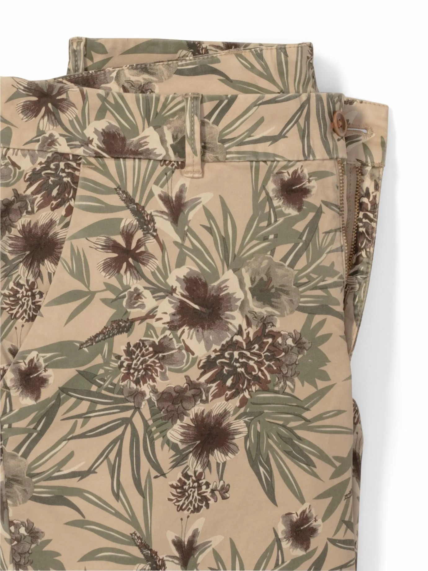 Safari-Bermudas Baumwoll-Stretch für Herren